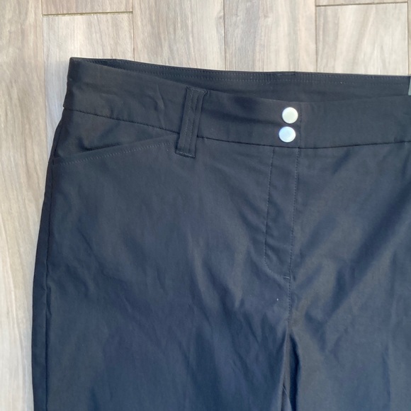 Briggs lux millennium Capri pull on pant black  comfort waistband 18W - Picture 5 of 17